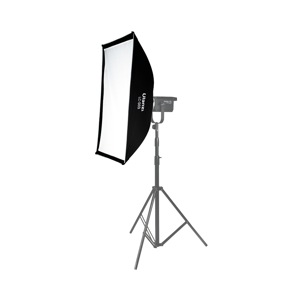 Ulanzi 60x90 Rectangular Softbox with Honeycomb Grid for Studio Lighting Photography with Multiple Bowens Mount Chuck Compatibility | LC-S69
