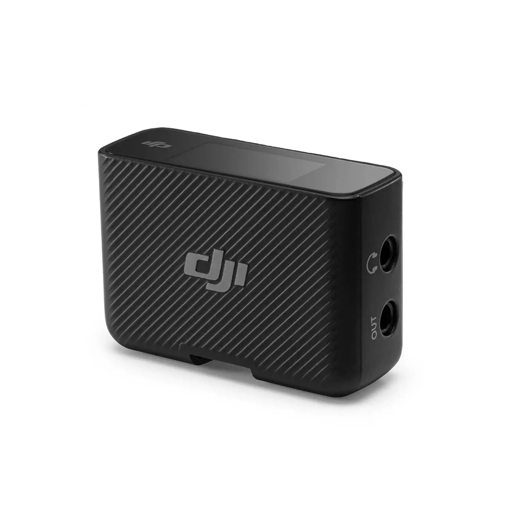 DJI Wireless Lavalier Microphone with 820ft Max Wide Range, 14-hour Recording, Magnetic Attachment and OLED Touchscreen for Smartphones, Cameras and PCs | 1TX+1RX