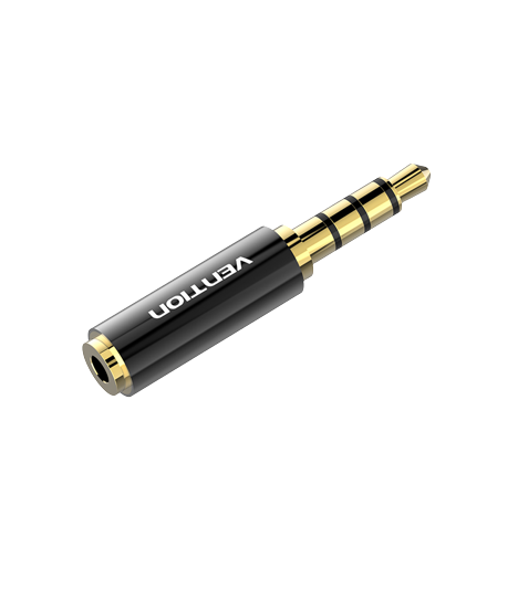 Vention AUX 3.5mm Male to 2.5mm Female Gold Plated (BFBB0) Audio Adapter for Mobile Phones, Amplifiers, Sound Box, Tablets