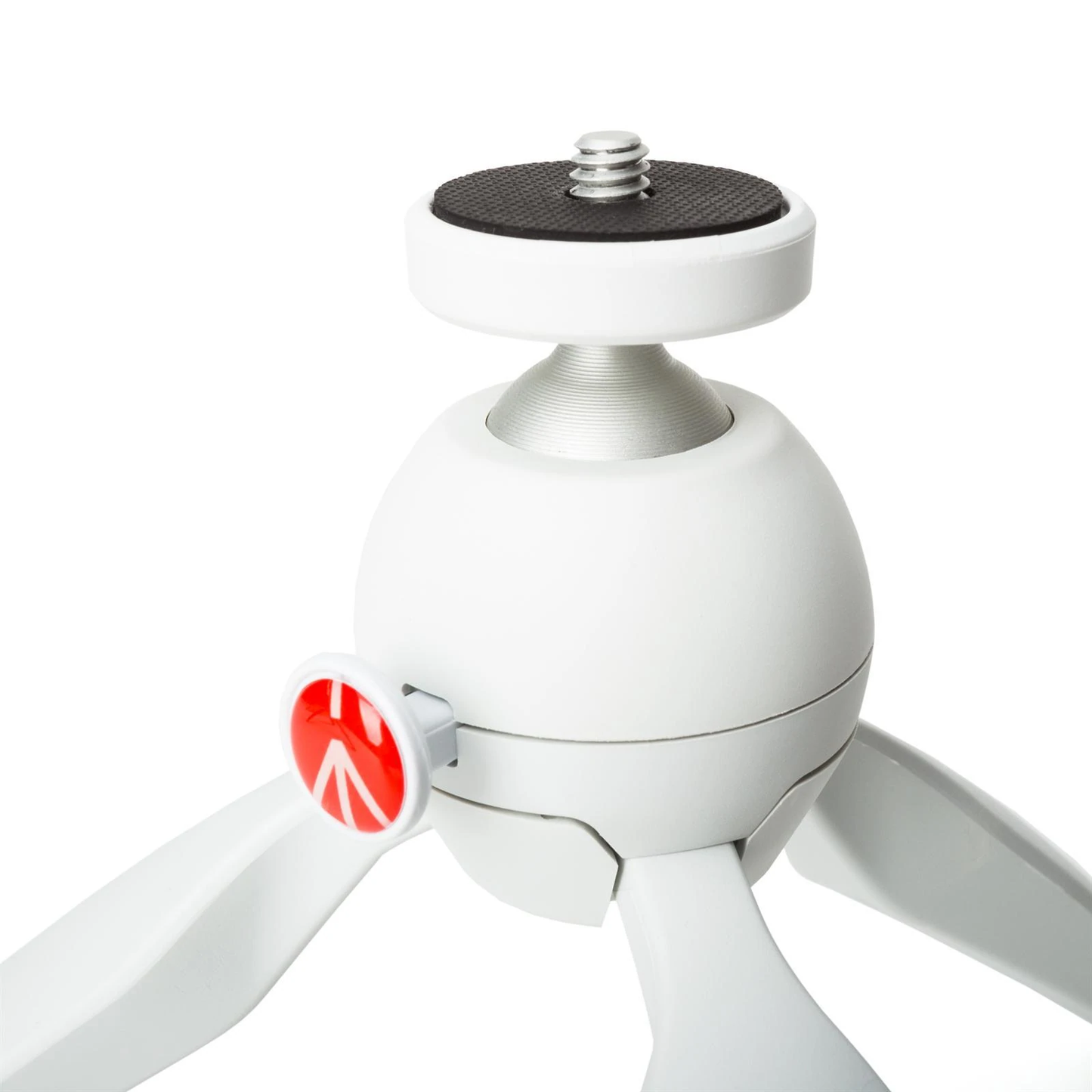 Manfrotto MTPIXI-WH PIXI Mini Table Top Tripod for DSLR Cameras, Smartphones, Apple Phones (WHITE)