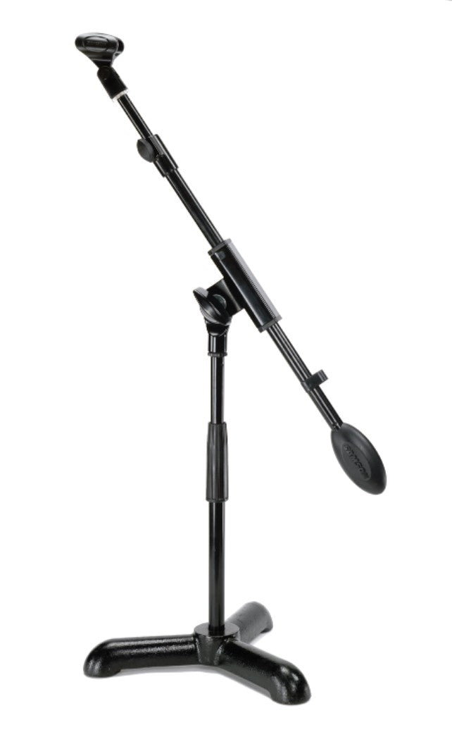 Samson MB1 Heavy Duty Mini Boom Stand with Adjustable Height for Miking Kick Drums and Speaker Cabinets