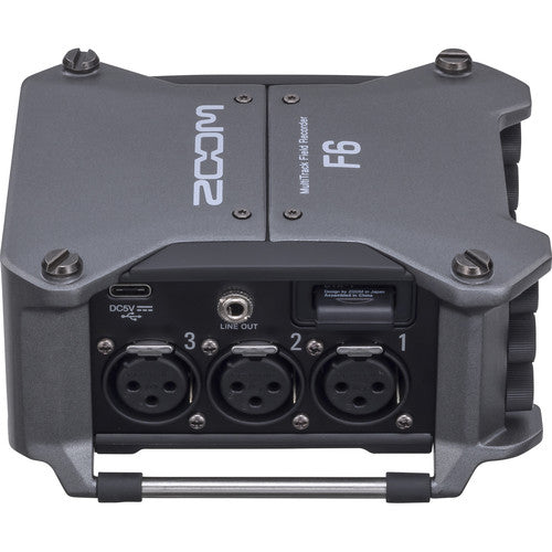 Zoom F6 6-Input 14-Track Multitrack Field Recorder