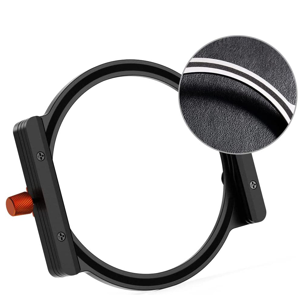 K&F Concept X Series Metal Square Filter Holder Kit with 8 Adapter Rings 49mm 52mm 58mm 62mm 67mm 72mm 77mm 82mm for DSLR Cameras | SKU-1812