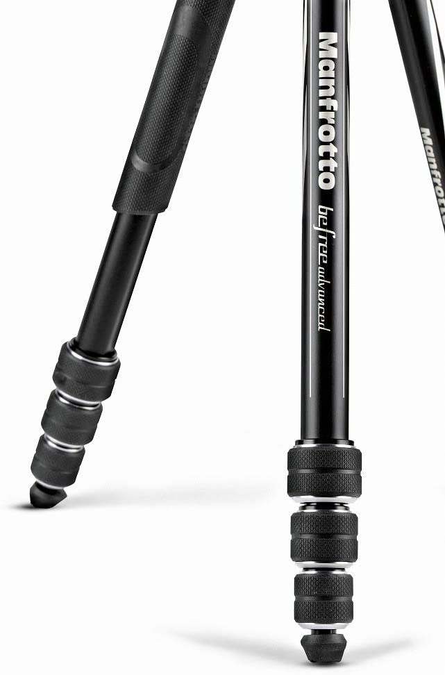 Manfrotto Befree Advanced Travel Aluminum Tripod with 494 Ball Head (Twist Locks, Black)