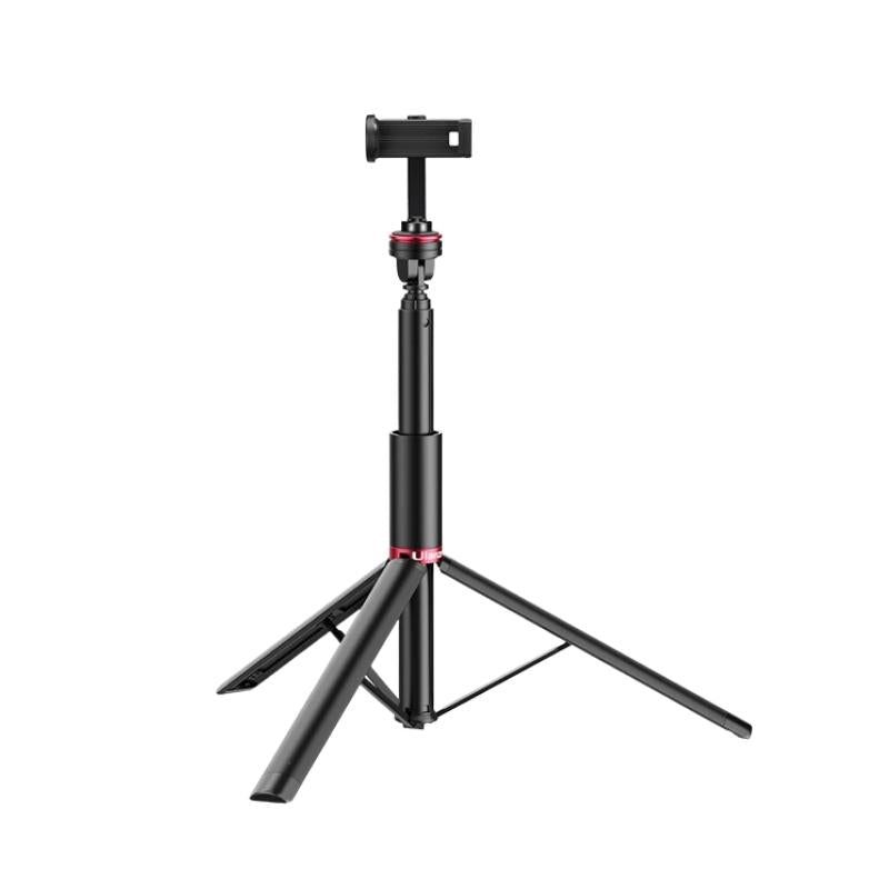 Ulanzi MT-54 Portable Metal Tripod Light Stand with Smartphone Holder, 61" Maximum Length, Non-slip Silicone Pad | 3025