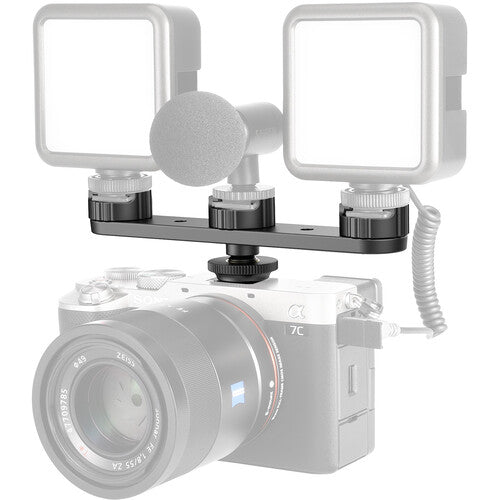 Ulanzi PT-23 Cold Shoe Expansion Bracket for Vlogging, Live Streaming, Video Walks
