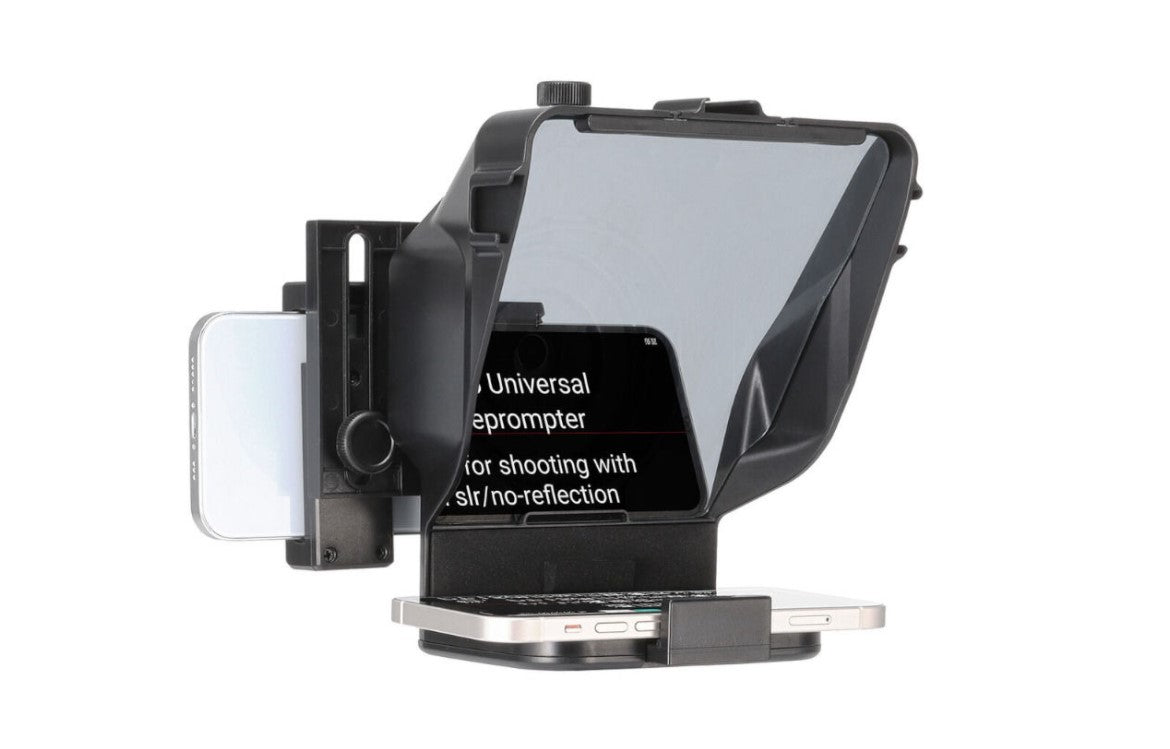 Ulanzi PT-15 Universal Teleprompter for Smartphones & DSLR Cameras Perfect use for Video Recording, Live Broadcast and Interviews