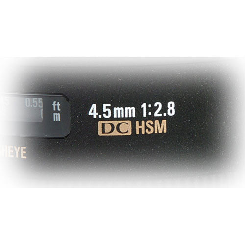 Sigma 4.5mm f/2.8 APS-C Format EX DC HSM Circular Fisheye Lens for Canon