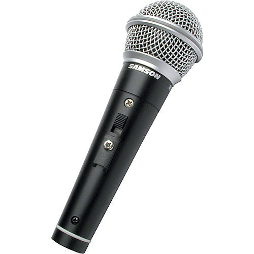 Samson R21S3 3-Pack / Single Cardioid Dynamic Microphone Bundle Set Kit with Mic Clip and XLR Male to XLR Female Cable, 80 Hz to 12 kHz Frequency Range for Audio Vocal and Instrument Recording, Live Performance, Music Education, Karaoke, Multimedia