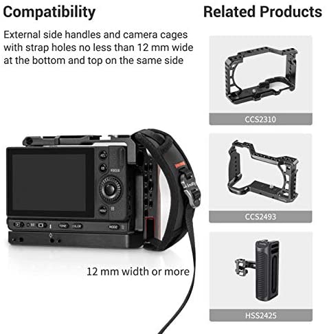 SmallRig PAC2456 12MM Width Universal Hand Strap for Cameras