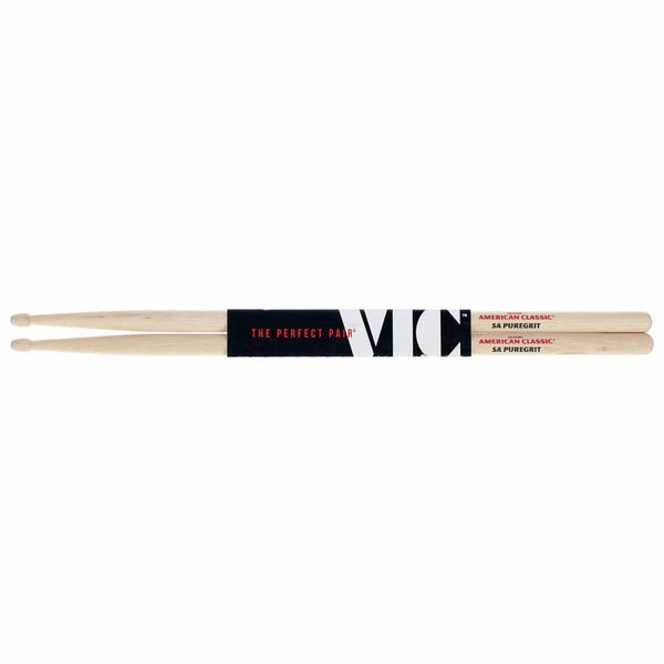 Vic Firth American Classic 5A Hickory Wood Drumsticks (Pair) Drum Sticks for Drums and Percussion (Multiple Styles Available)