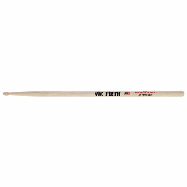 Vic Firth American Classic 5A Hickory Wood Drumsticks (Pair) Drum Sticks for Drums and Percussion (Multiple Styles Available)