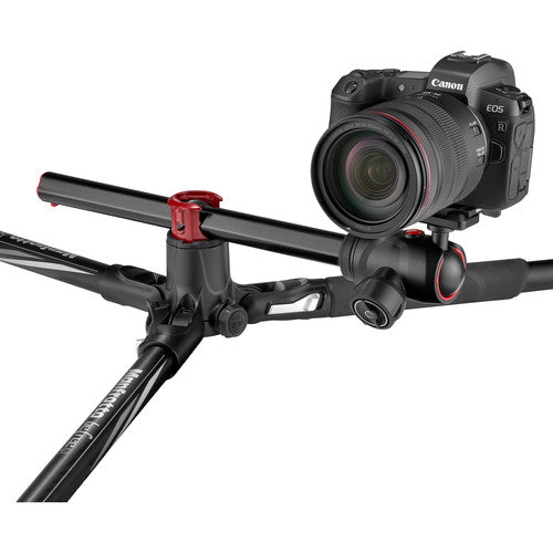 Manfrotto MKBFRA4GTXP-BH Befree GT XPRO Aluminum Travel Tripod with 496 Center Ball Head for Vlogging, Photography, etc.