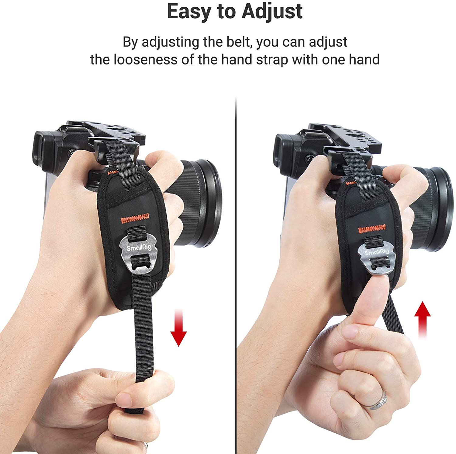 SmallRig PAC2456 12MM Width Universal Hand Strap for Cameras