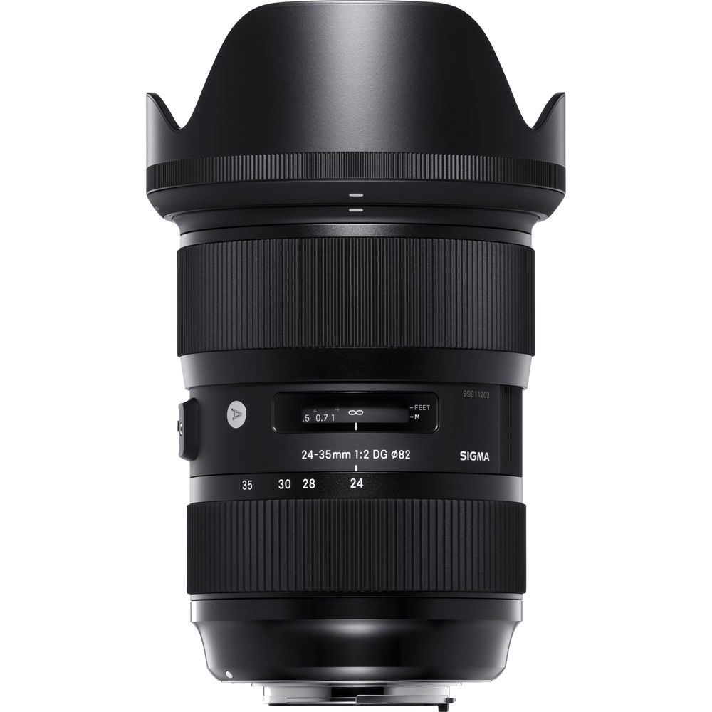 Sigma 24-35mm f/2 FX Format DG HSM Art Lens for Nikon F
