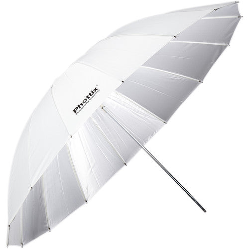 Phottix Premio Reflective Umbrella 120cm or 47 Inches - Black and Silver