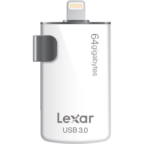 Lexar LJDM20I-64GBBANZ JumpDrive M20i USB 3.0 64GB Flash Drive for PC, iOs and Mac Systems
