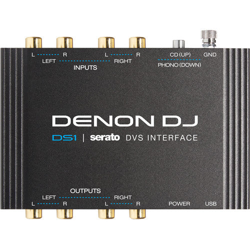 Denon DJ DS1 Serato Digital Vinyl Audio Interface – JG Superstore