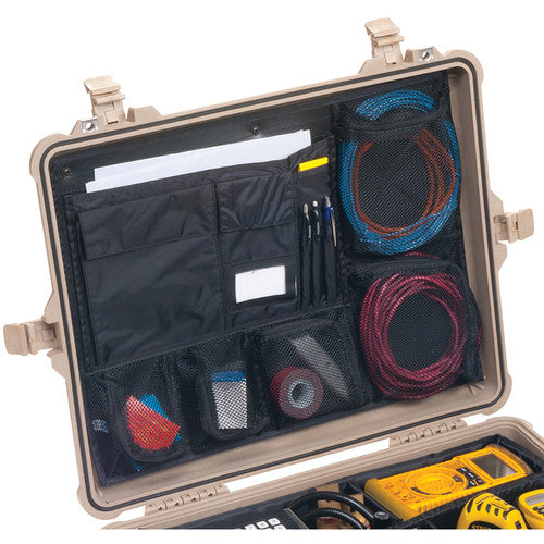 Pelican 1600 Durable Photo Lid Organizer for Pelican 1600, 1610 and 1620 Hard Case