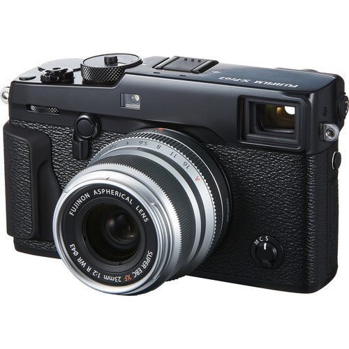 Fujifilm Fujinon XF 23mm f/2 R WR X-Mount Mirrorless Camera Lens (Silver)