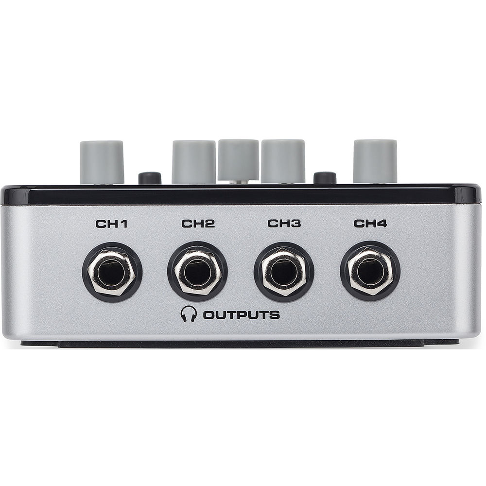 Samson QH4 4-Channel Headphone Amplifier Stereo Desktop Portable Studio Setup