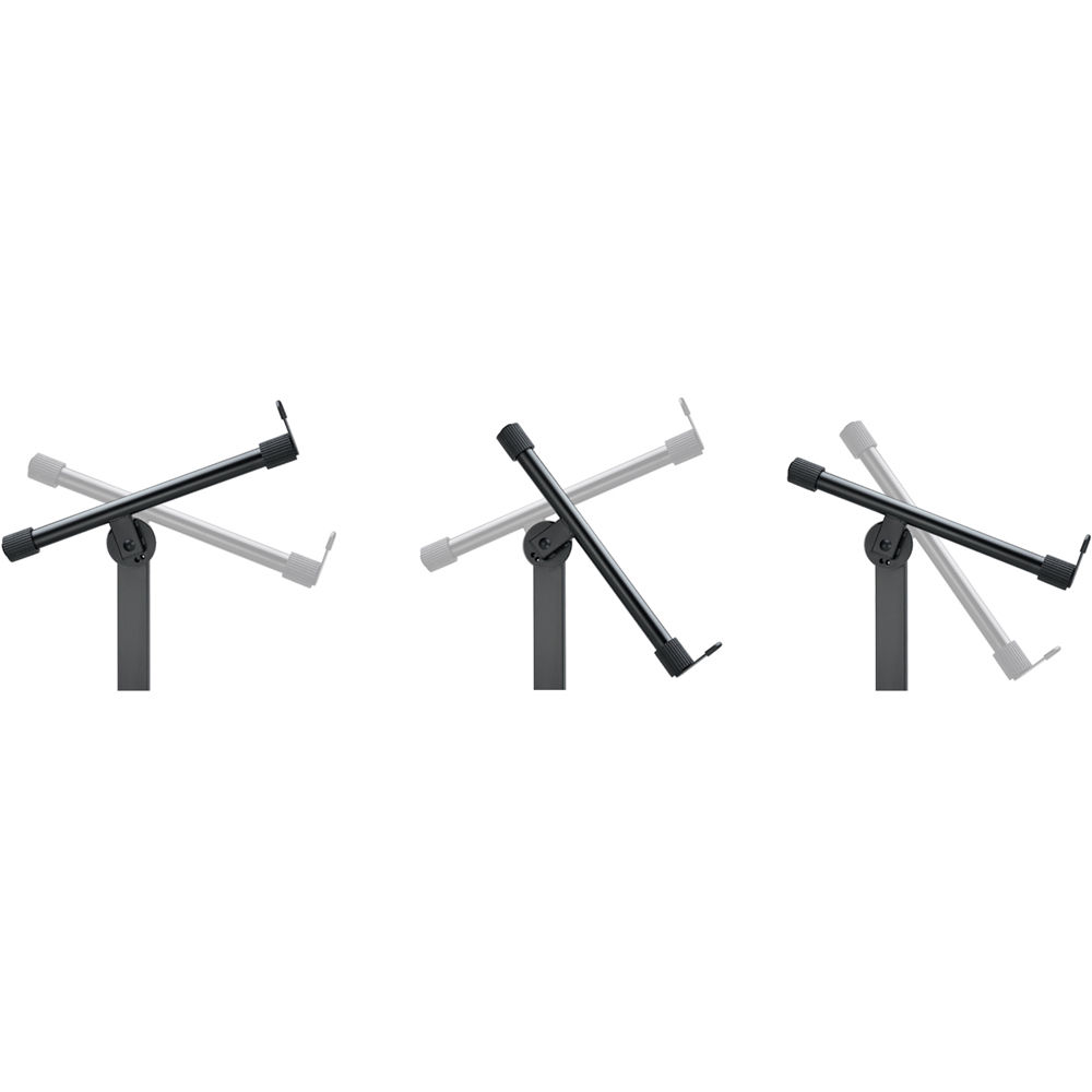 Hercules Stands Auto-Lock Z-Style Keyboard Stand with EZ-Lok Tier KS410B