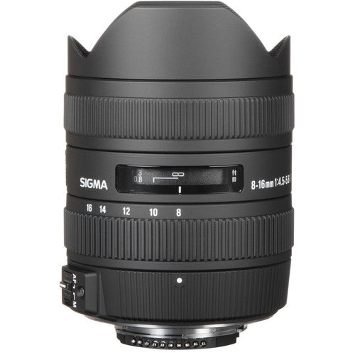 Sigma 8-16mm f/4.5-5.6 Ultra-Wide Zoom DC HSM Lens for Nikon F-mount