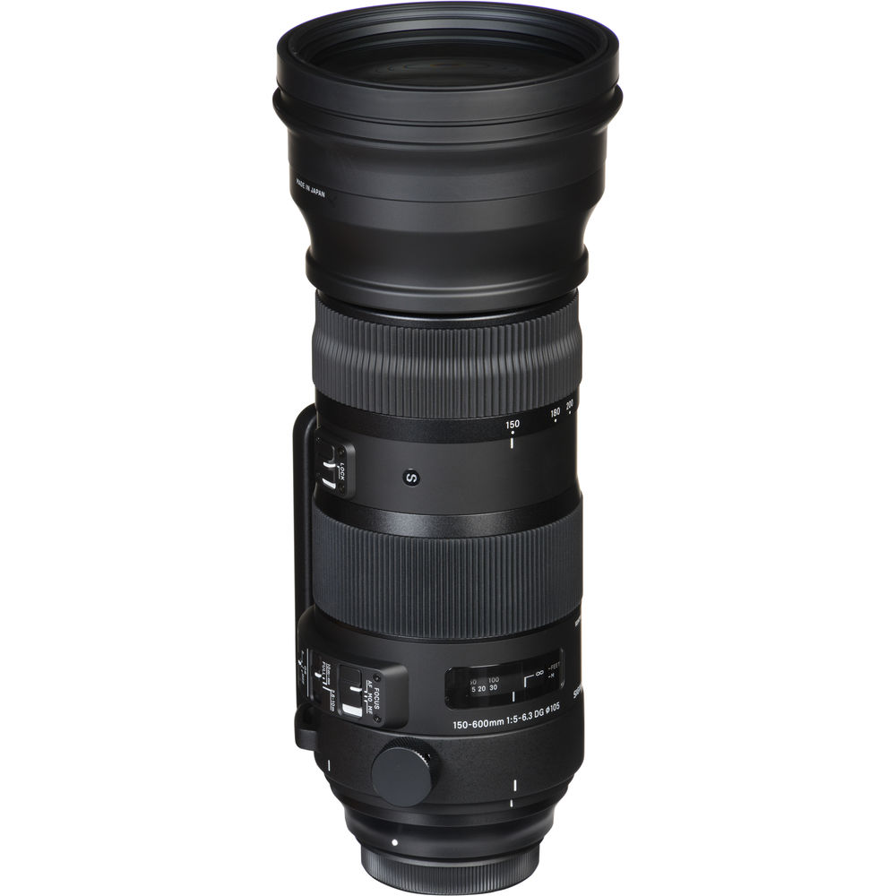 Sigma 150-600mm f/5-6.3 Full-Frame Format DG OS HSM Sports Lens and TC-1401 1.4x Teleconverter Kit for Canon EF