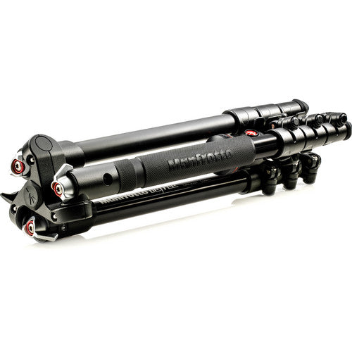 Manfrotto MKBFRA4-BH BeFree Compact Travel Aluminum Alloy Tripod for Photography, Live Streams, Vlogging