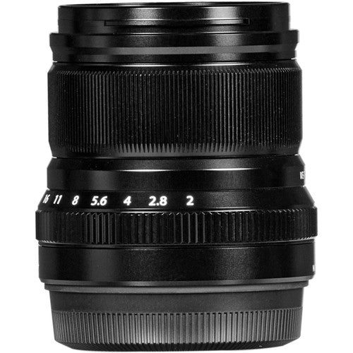 Fujifilm Fujinon XF 50mm f/2 R WR X-Mount Mirrorless Camera Lens (Black)