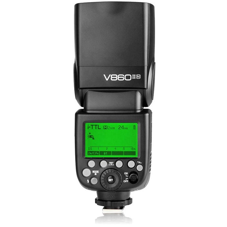 Godox VING V860IIN Wireless 2.4Ghz Li-Ion Flash Speedlite High Speed Sync  GN60 TTL Master/Slave Kit for Nikon DSLR and Mirrorless Cameras