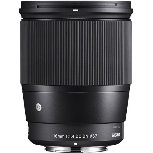 Sigma 16mm f/1.4 DC DN Contemporary Lens for Sony E-Mount Lens/ APS-C Format