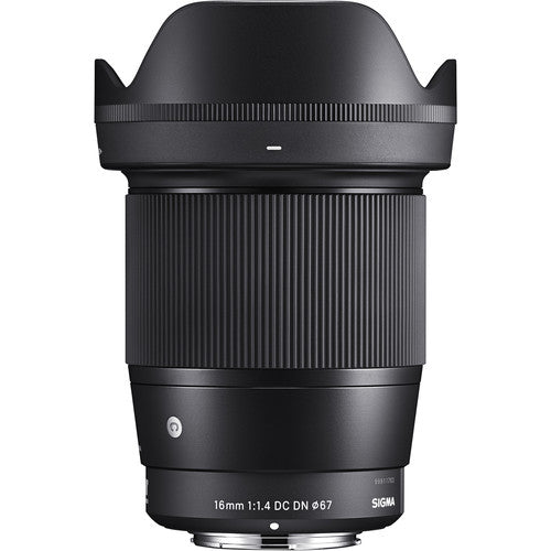 Sigma 16mm f/1.4 DC DN Contemporary Lens for Sony E-Mount Lens/ APS-C Format