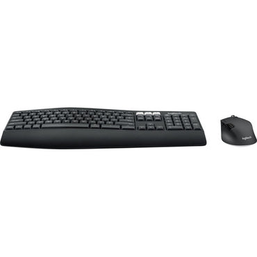Logitech MK850 Wireless Keyboard and Mouse Combo Bundle Bluetooth Set with Palm Rest for Home or Office Desktop PC, Laptop, Phone, and Tablet