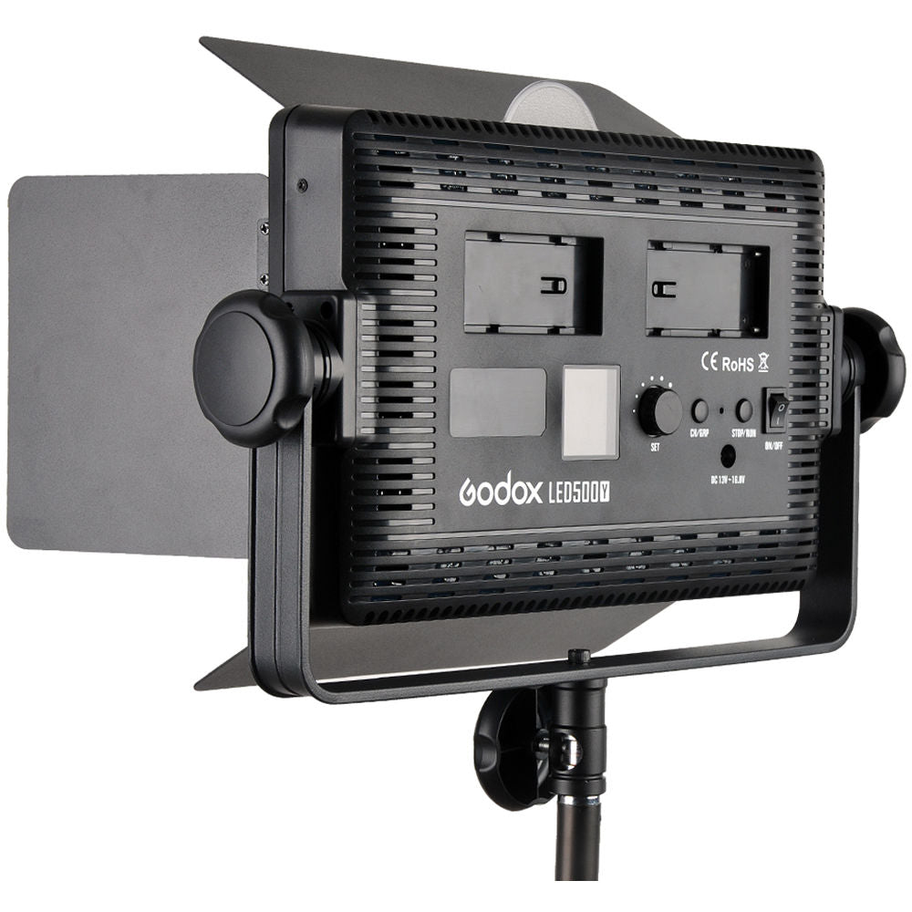 Godox LED500C 3300-5600K Bi-Color LED Video Light with On-Board Control LCD Panel