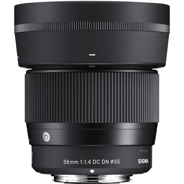 Sigma 56mm f/1.4 DC DN Contemporary Lens for Sony E-Mount Mirrorless Camera