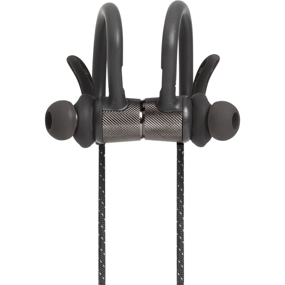 JBL Under Armour Pivot Black Wireless Sport In-Ear Headphones Sweatproof Waterproof Workout Athletics (Black, White)