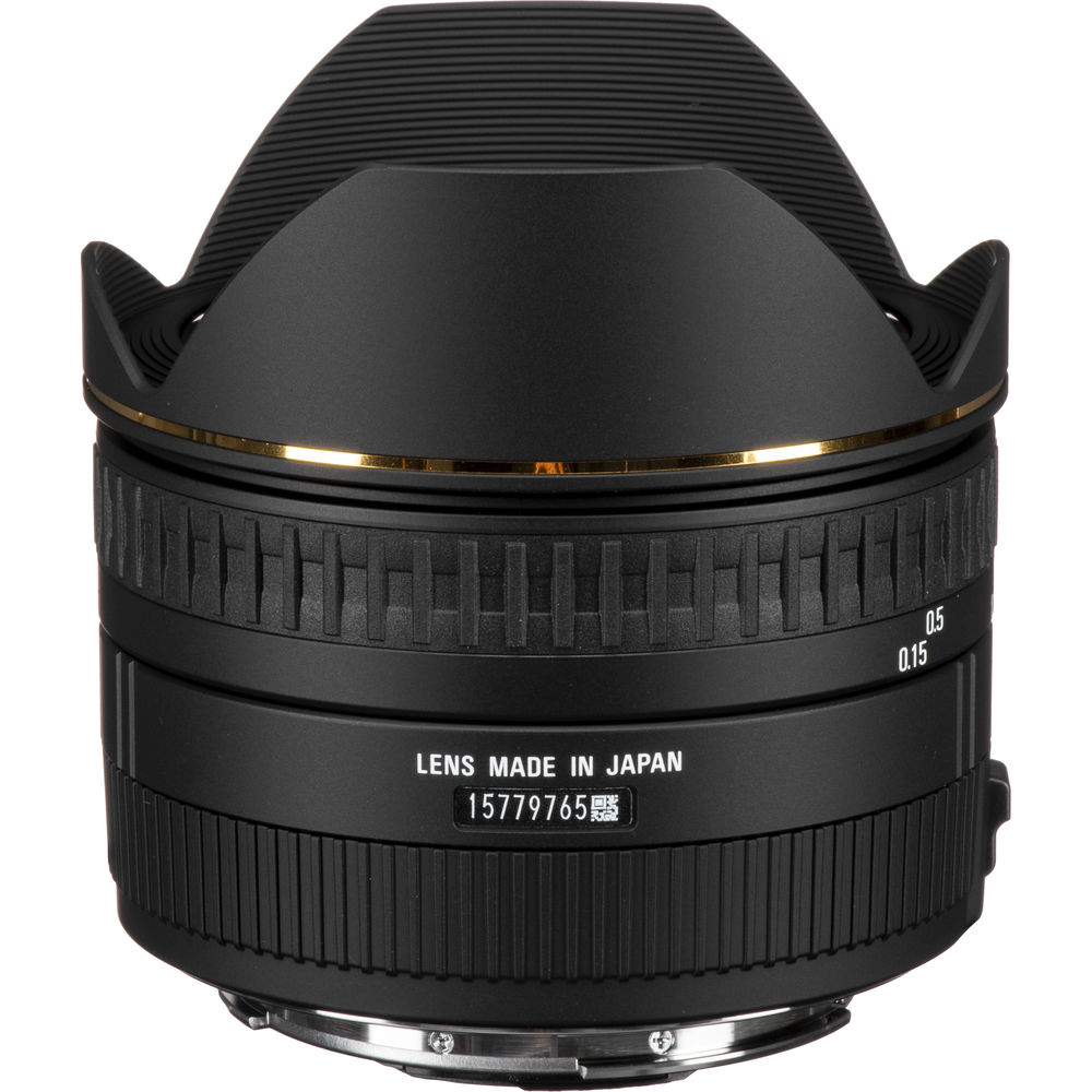 Sigma 15mm f/2.8 Full-Frame Format EX DG Diagonal Fisheye Lens for Canon EF