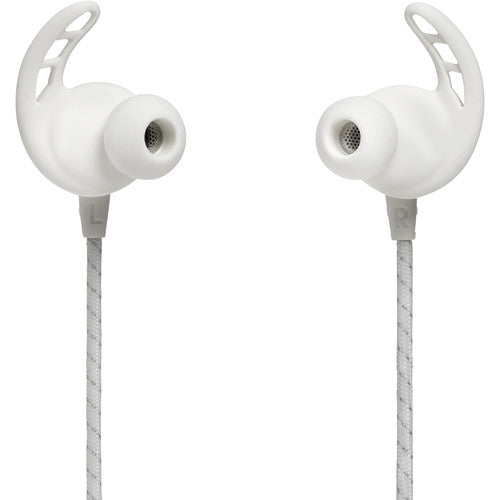 JBL UA Sport Wireless REACT Under Armour Bluetooth Earphones Waterproof IPX7 In-Ear Headphones up to 9 Hours Playtime (Black, White)
