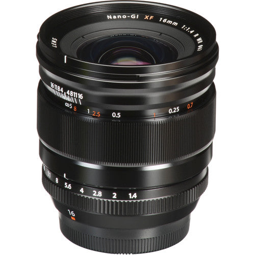 Fujifilm Fujinon XF 16mm f/1.4 R WR X-Mount Mirrorless Camera Lens