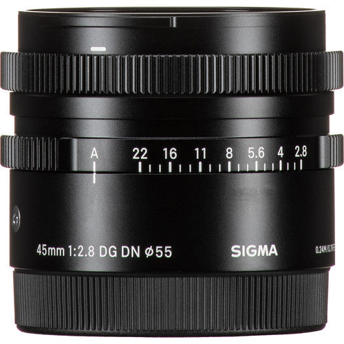Sigma 45mm f/2.8 Soft, Smooth, Rounded Bokeh DG DN Contemporary Lens for Sony E