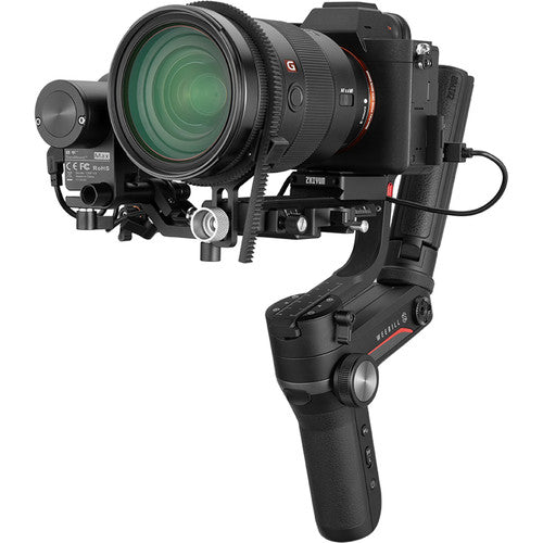 Zhiyun Weebill S Compact 3-Axis Multi Operational Handheld Gimbal Stabilizer with Smartfollow 2.0 and Viatouch 2.0 for Creative or Sports Videography, Youtube, Twitch (WEEBIL-S)