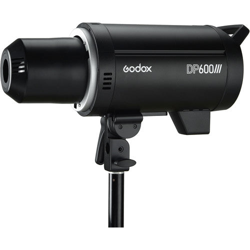 Godox DP600III-V DP600III Professional 600W Studio Strobe Flash Light with 2.4GHz Wireless X System, 5600K~5800K CCT, LCD Screen Display, Control Port and Bowens Mount Compatible for Photography Lighting and Studio Equipment