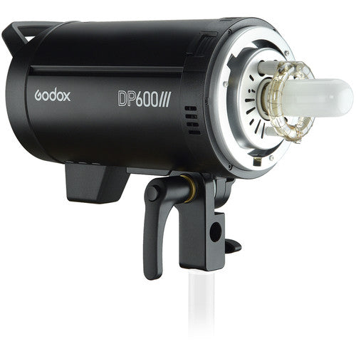 Godox DP600III-V DP600III Professional 600W Studio Strobe Flash Light with 2.4GHz Wireless X System, 5600K~5800K CCT, LCD Screen Display, Control Port and Bowens Mount Compatible for Photography Lighting and Studio Equipment