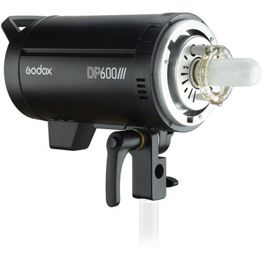 Godox DP600III-V DP600III Professional 600W Studio Strobe Flash Light with 2.4GHz Wireless X System, 5600K~5800K CCT,  LCD Screen Display, Control Port and Bowens Mount Compatible for Photography Lighting and Studio Equipment
