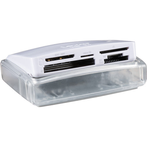 Lexar LRW025URBAP Multi-Card 25 in 1 USB 3.0 Memory Card Reader for Compact Flash, SD, MMC Card, etc.