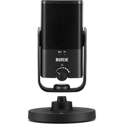 Rode NT-USB Mini Studio Quality USB Cardioid Condenser Microphone Compact Design for Gamers, Podcasters, Musicians, Streamers, and Content Creators