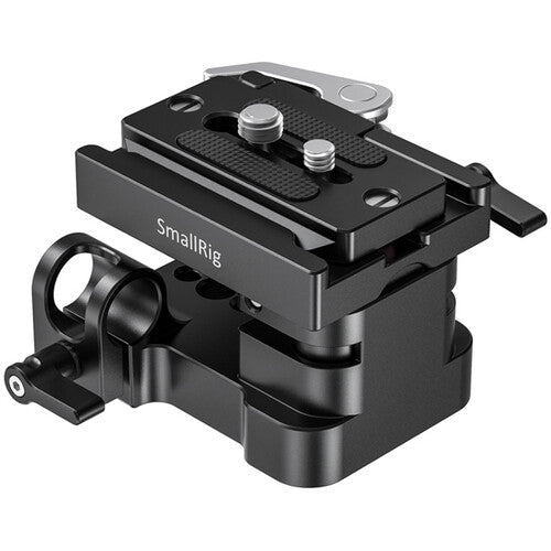 Smallrig Universal 15mm Rail Support System Baseplate Suitable for Mirrorless and DSLR Cameras 2092B