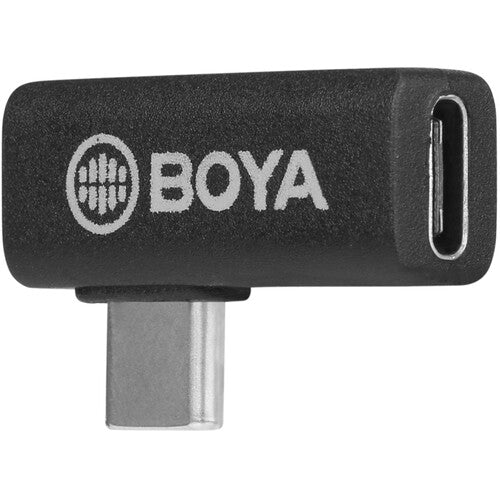Boya BY-K5 USB Type-C (Female) to USB Type-C (Male) Right Angle Adapter