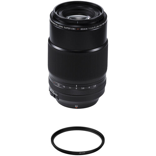 Fujifilm Fujinon XF 80mm f/2.8 R LM OIS WR Macro X-Mount Mirrorless Camera Lens